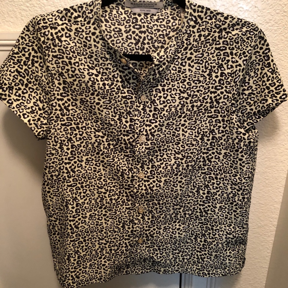 Scotch & Soda Leopard Blouse